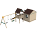 Детский игровой комплекс  Kidigo Home Play 1,2 - фото №3
